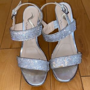 Sparkly wedges